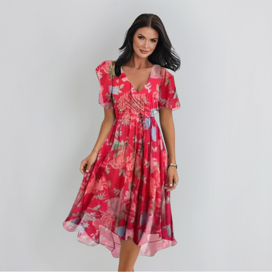 Lenka | Elegantné šaty s výstrihom do V